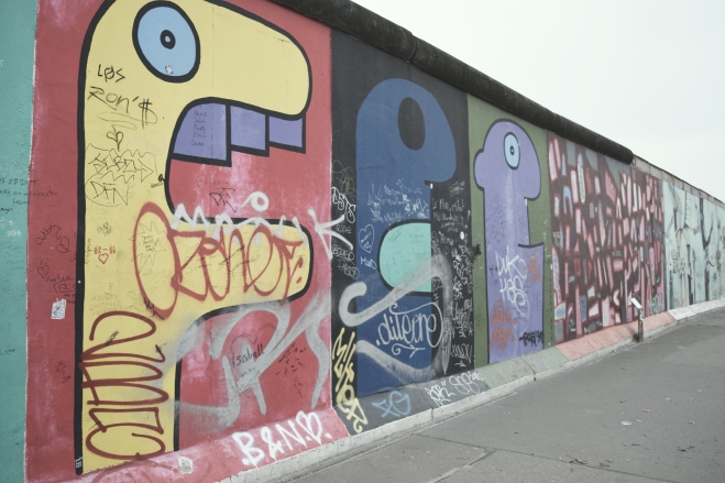 a bit of the painted Berliner wall